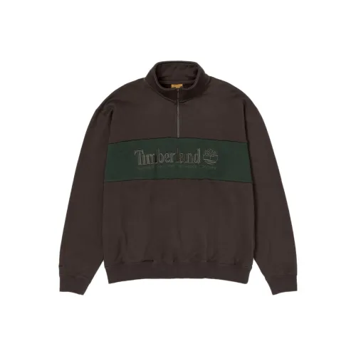 Timberland FW23 +81 3 Series Sweatshirts Unisex Dark Brown