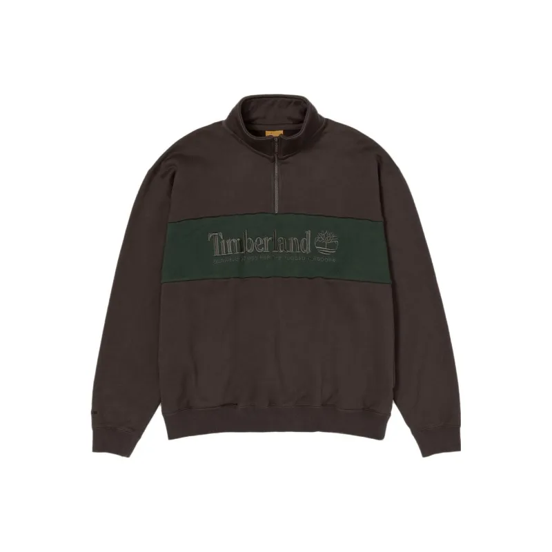 Timberland FW23 +81 3 Series Sweatshirts Unisex Dark Brown-0