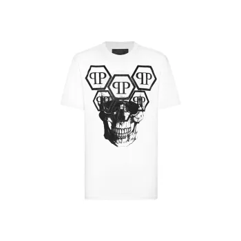 PHILIPP PLEIN Ss Stones Skull T shirt