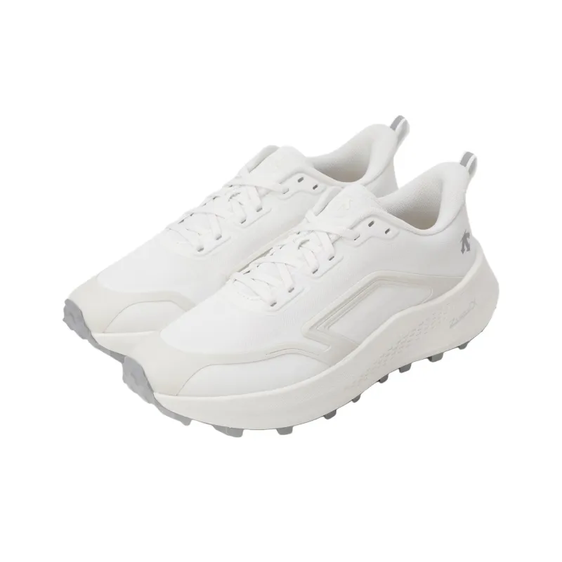 DESCENTE Flyridge Anti Slip Wear Resistant Low Top Casual Running Shoes Unisex White-1