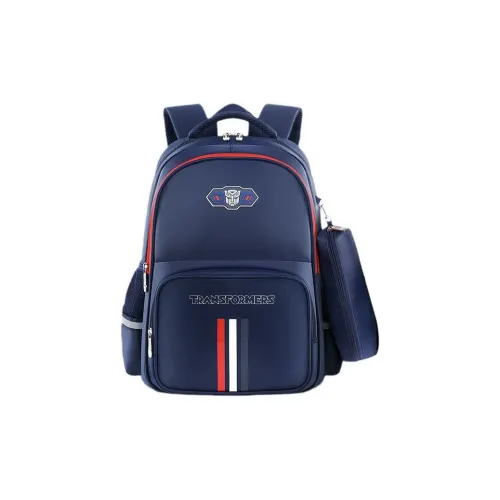 Meow In The Grass Polyester Backpack Student Backpack Kids' Purple