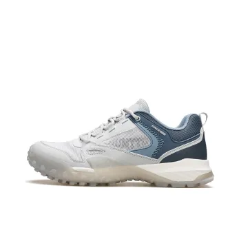 HUMTTO Cushioning Slip Resistant And Abrasion Resistant Low Top Outdoor Shoes Men's Gray Blue