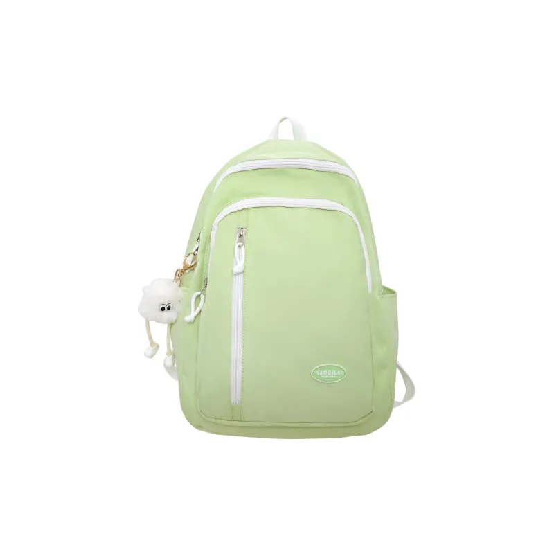 SURELAPTOP Nylon Backpack Regular Women's Multicolor-13