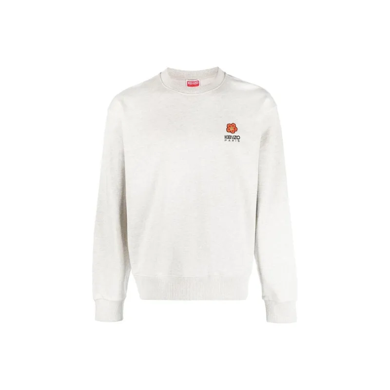 KENZO Cotton Embroidered logo Sweatshirt-0
