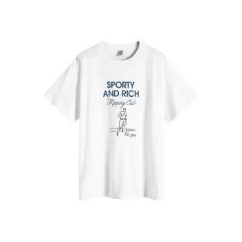 SPORTY & RICH T Shirt Unisex White