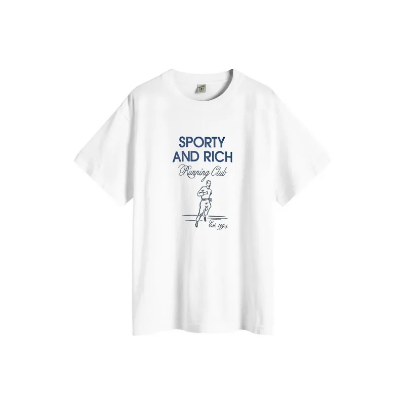 SPORTY & RICH T Shirt Unisex White-0