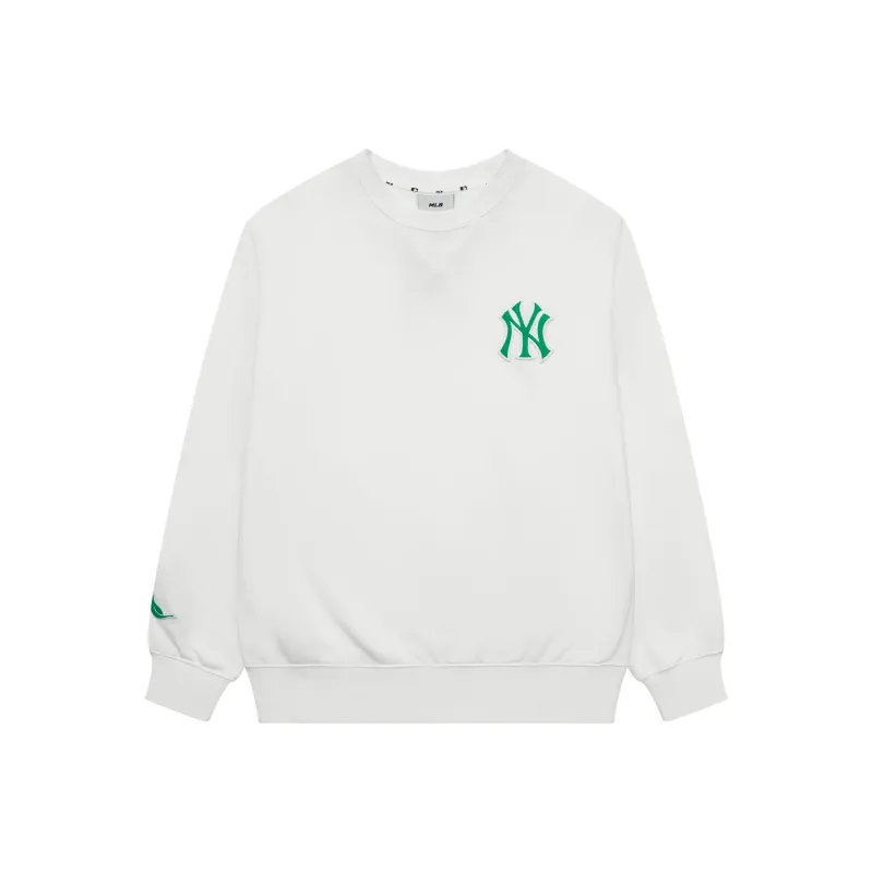 MLB New York Yankees Sweatshirts Unisex White-0