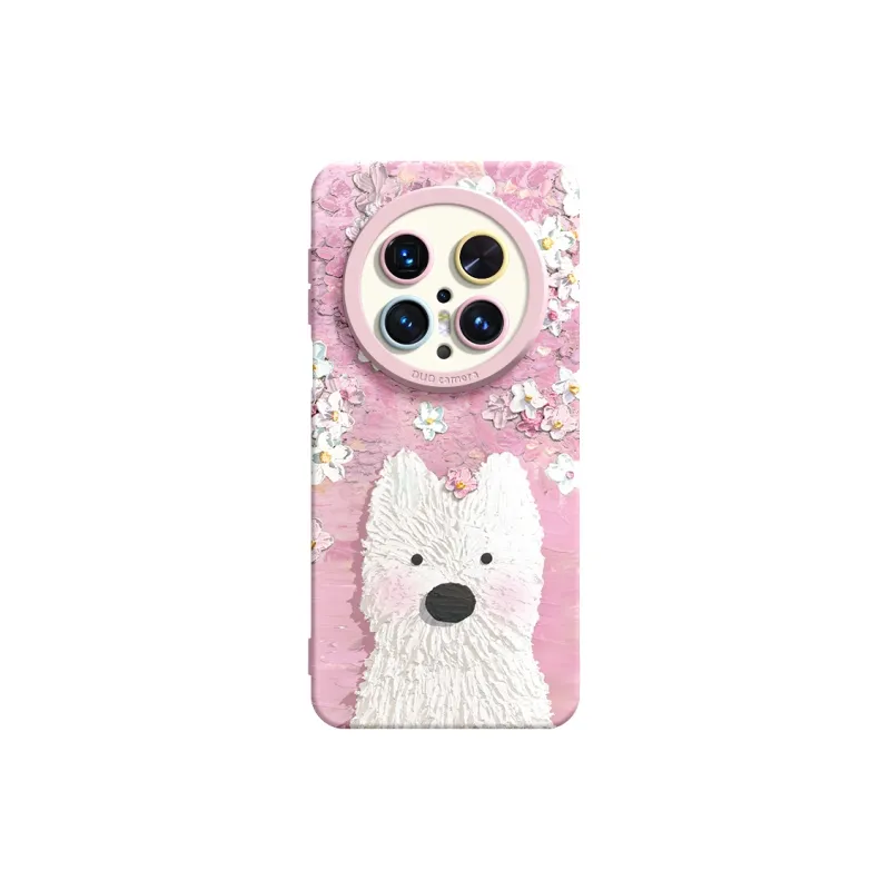 I Create My Art Silicone Material Spring West Highland Compatibility  Huawei Mate 30/40/50/60/70 Collection-3
