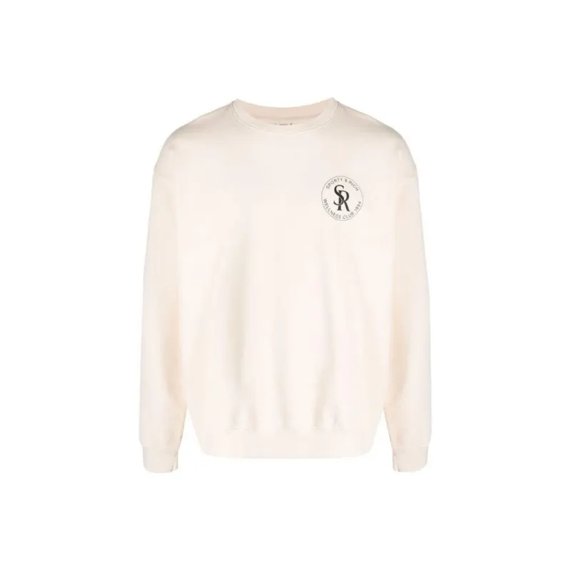 SPORTY & RICH Sweatshirts Unisex Ecru-0