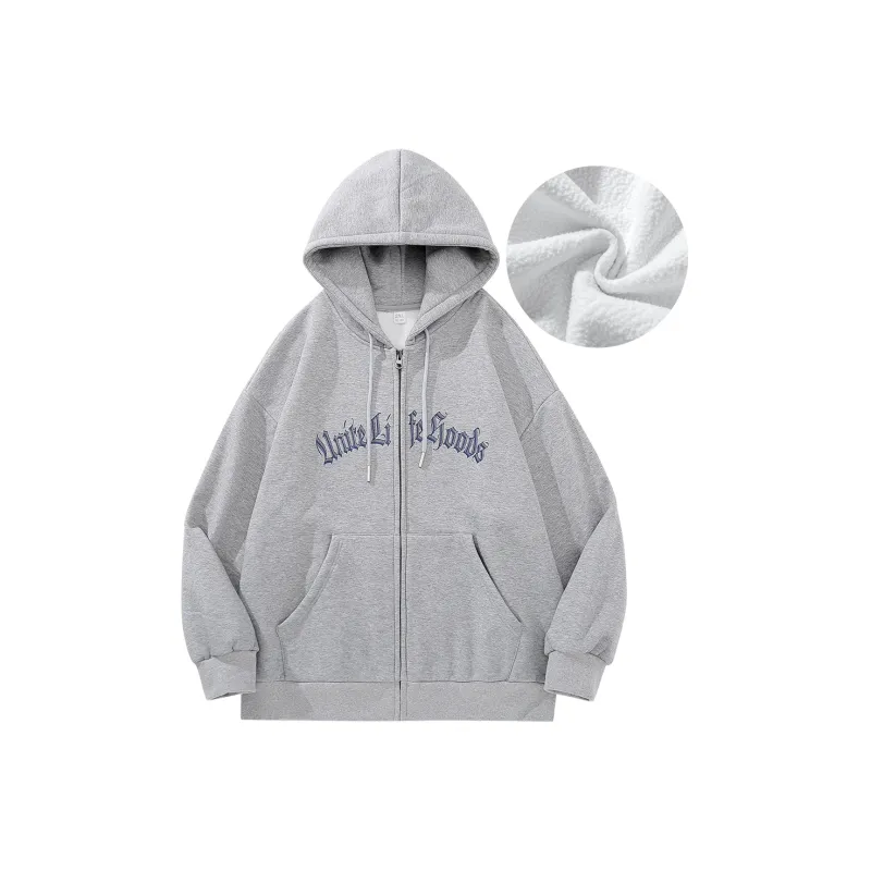 Unite Life HOODS Cardigan Sweatshirt Unisex-29