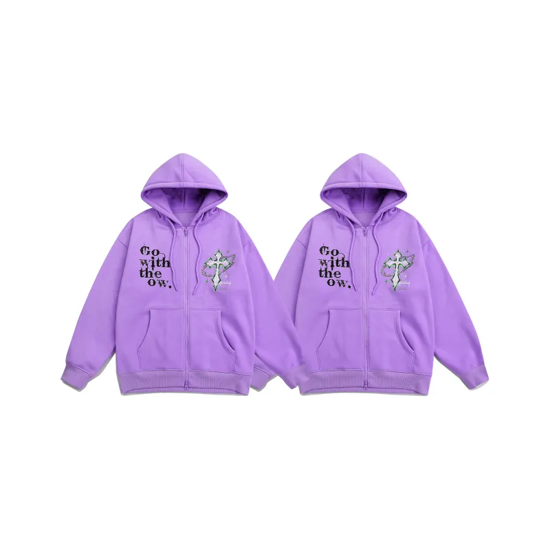 Guuka Sweatshirts Unisex 2 Pack Purple-0