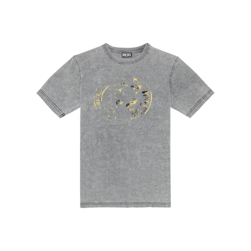 DIESEL T Shirts Men Gray-0