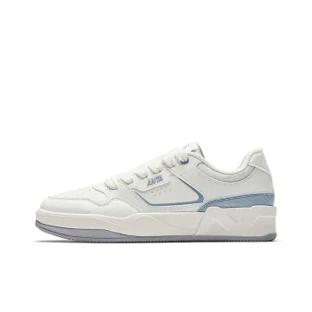 Anta C37 Series Slip Resistant Abrasion Resistant Cushioning Low Top Skateboard Shoes Women's White Blue