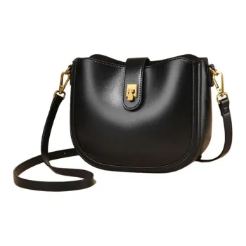 Versman PU Crossbody Bag, Shoulder Bag Trumpets Women's Black/Beige/Tea Brown