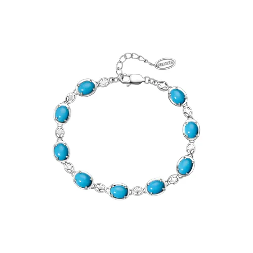 ME LUXE Turquoise Bracelet High Quality Pure Good Luck Bracelet Women's