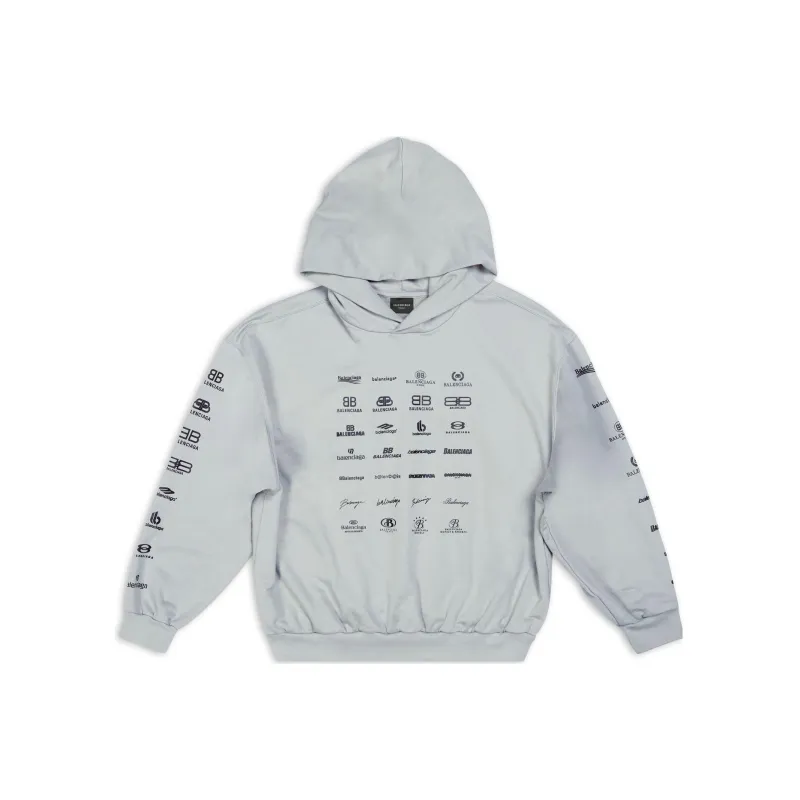 Balenciaga SS23 Sweatshirt Loose Fit Unisex Gray-0