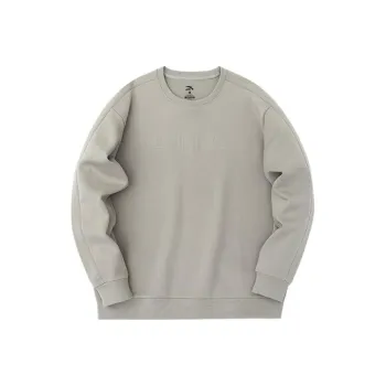 ANTA Sweatshirts Men Mung Bean