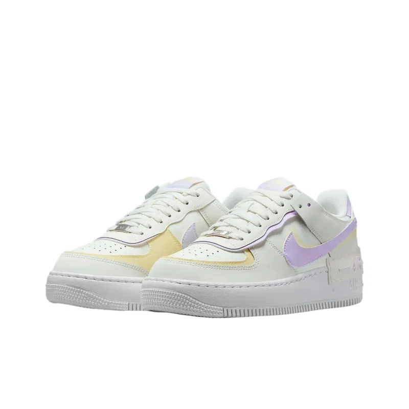 Nike Air Force 1 Low Top Training Shoes Women's Sail White-4