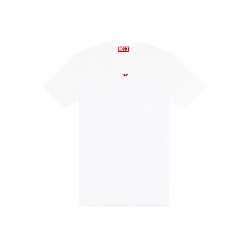 DIESEL D Ribber N Logo Patch Knitted T Shirt-0