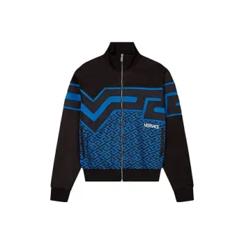 VERSACE Two Tone Monogram Track Jacket