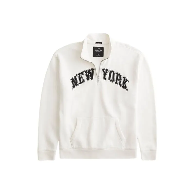 Hollister Sweatshirts Unisex White-0