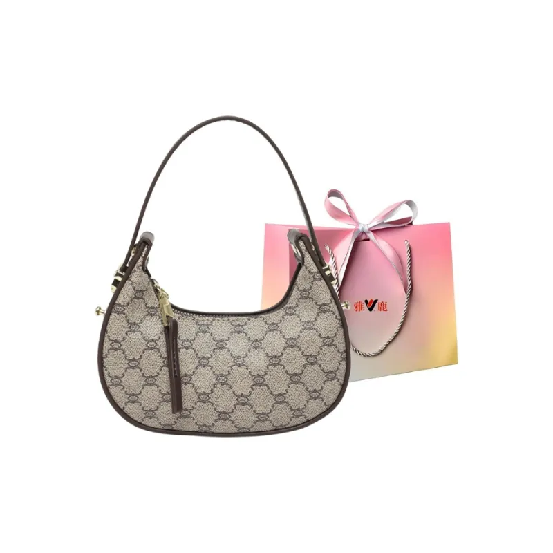 Yalu PU Handbag Women's Black/Coffee/White/Brown-7