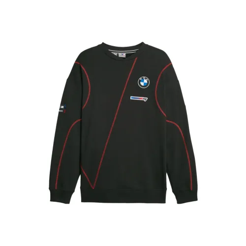 Bmw X PUMA BMW M Motorsport Sweatshirts Unisex Black