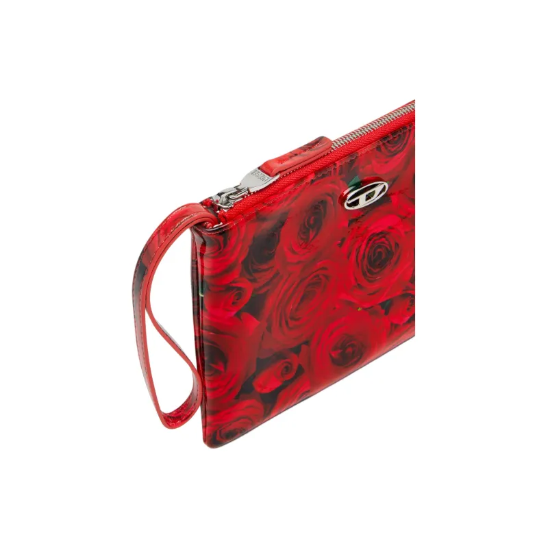 DIESEL Polyurethane Clutch Women's Red-3