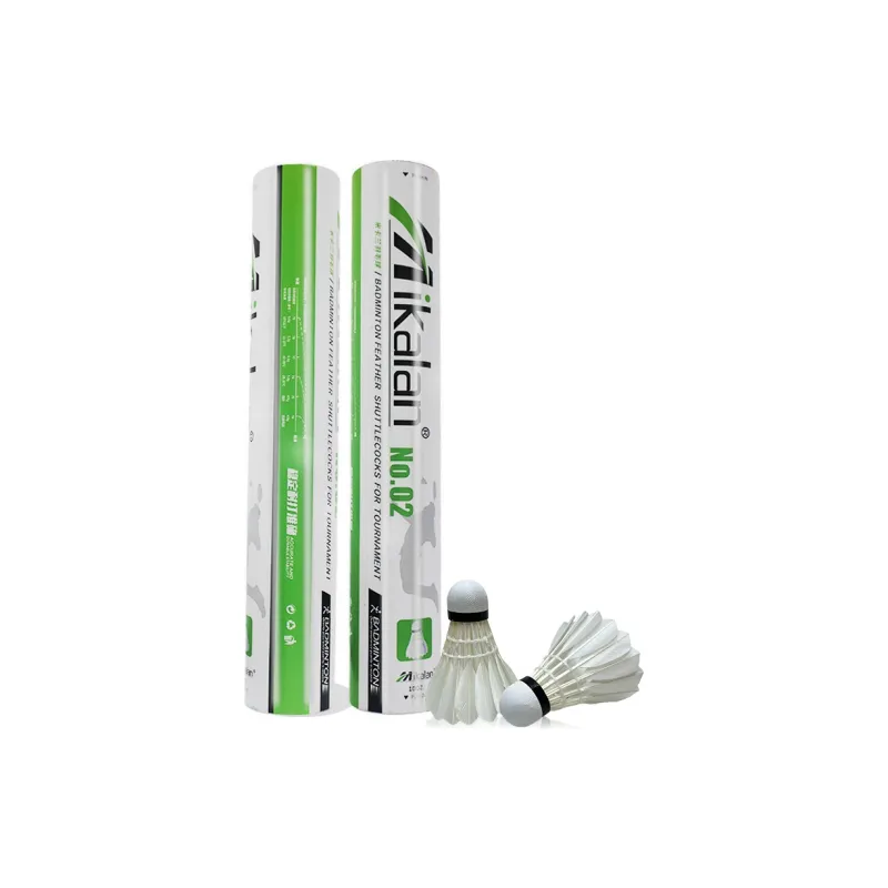 MIKALAN 12 Pack Duck Feather Shuttlecocks-1