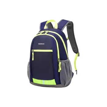 Warrior Fabric Backpack Regular Unisex Navy Blue