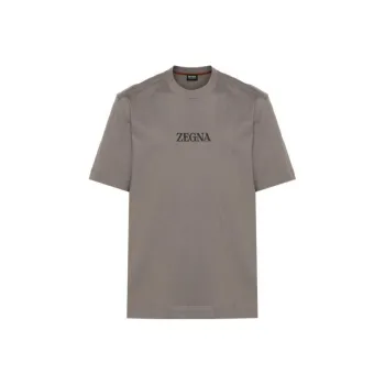 Ermenegildo Zegna T Shirts Men Gray