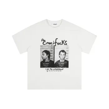 GOSNACE T Shirts Unisex Ivory