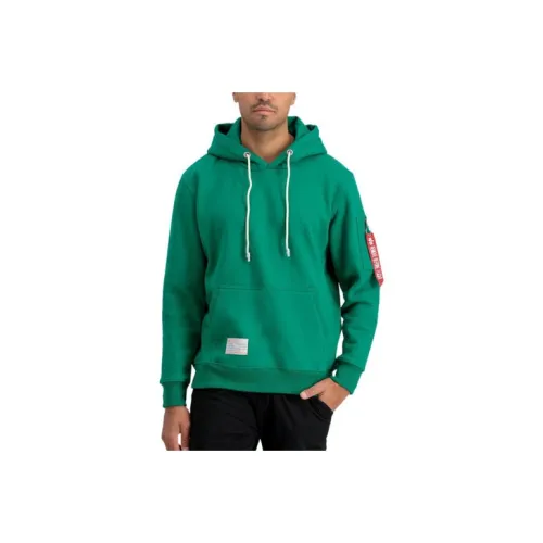 Alpha Industries Sweatshirts Men Green