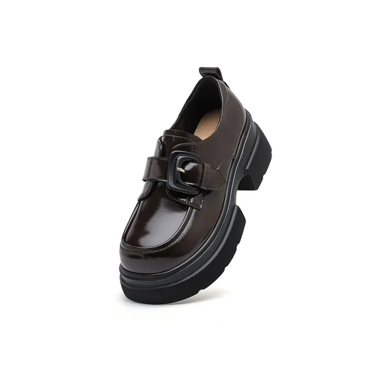 DAPHNE Loafers Women's Brown/Black-11