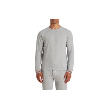 Paul Smith Stripe-detail Cotton Sweatshirt