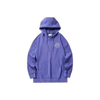 QIAODAN Sweatshirts Men Paisley Purple