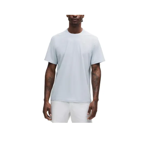 Lululemon UV Protective Striped Mesh Tennis T Shirt Men's