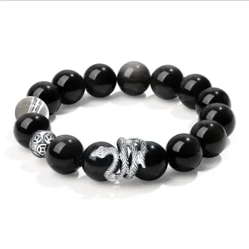 TANGSHU Obsidian Bracelets Unisex