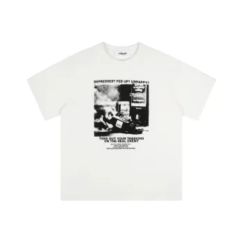 GOSNACE T Shirts Unisex Ivory