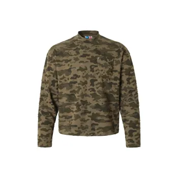 YADcrew T Shirt Unisex Green Camouflage