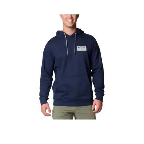 Columbia Men's PFG Castback™ Hoodie Sweatshirt Men's Marine Blue