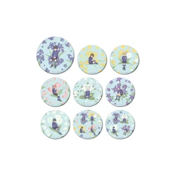ARMA BIANCA Blue Lock, Blue Lock Botania Floral Badge Standee, Merch Badges