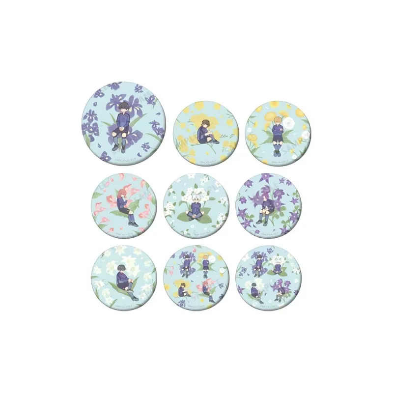 ARMA BIANCA Blue Lock, Blue Lock Botania Floral Badge Standee, Merch Badges-0