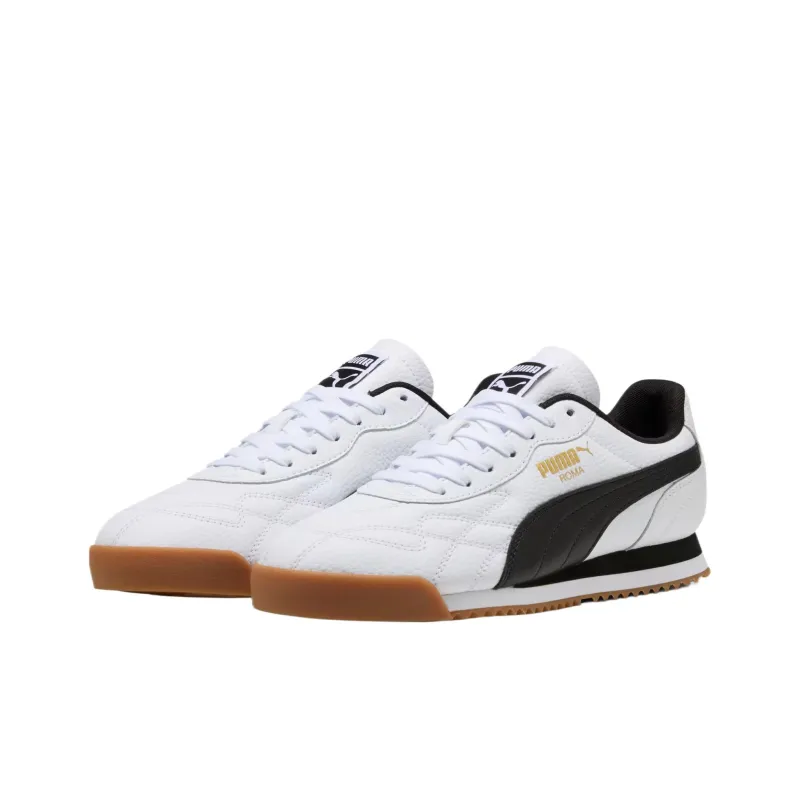PUMA Roma Anniversario Low Top Soccer Shoes Men's Taupe-2