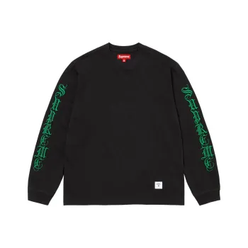 Supreme Old English L/S Top