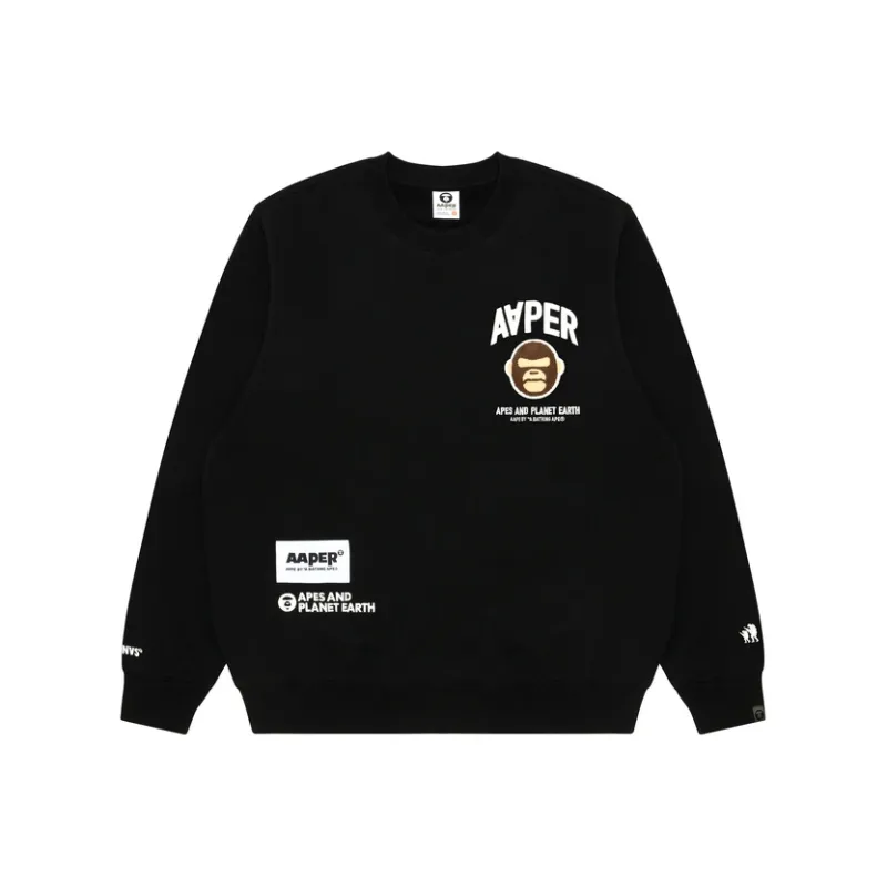 Aape Sweatshirts Men Black BKX-0