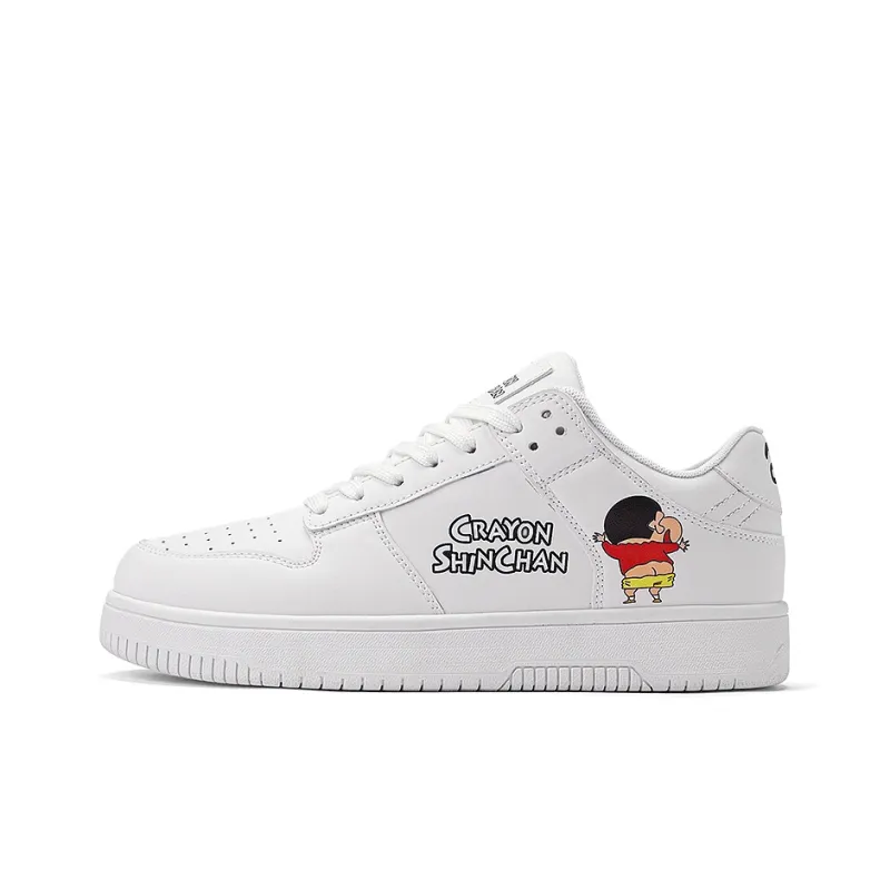 Crayon Shinchan Abrasion Resistant Slip Resistant Low Top Skateboard Shoes-41