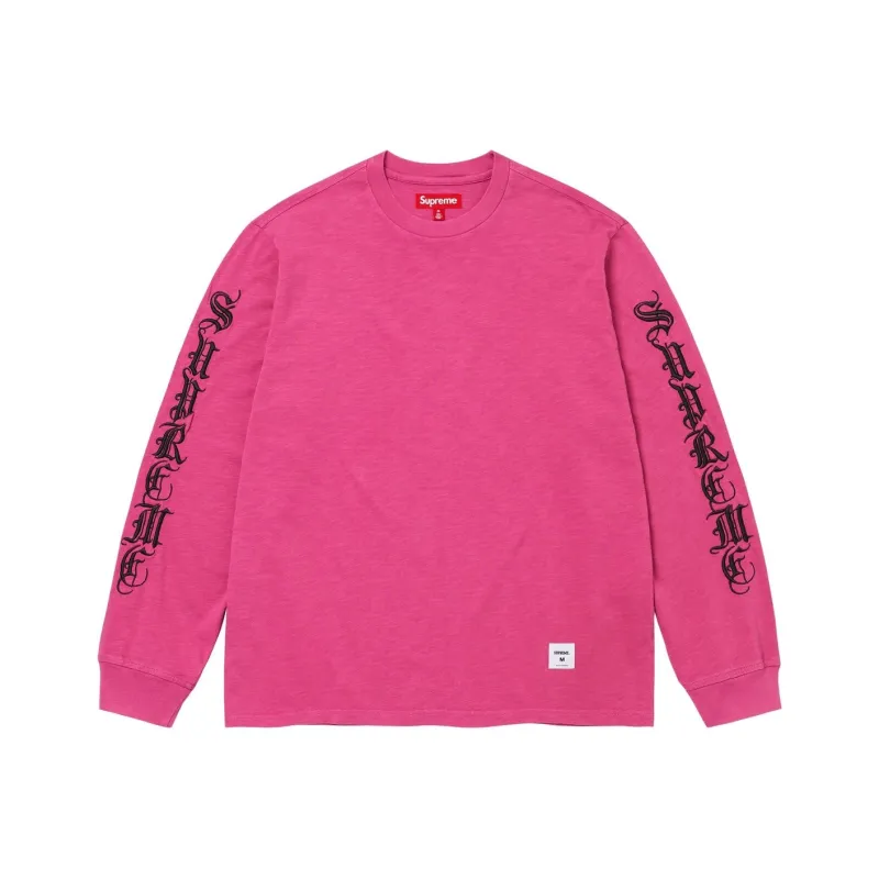 Supreme Old English L/S Top-5