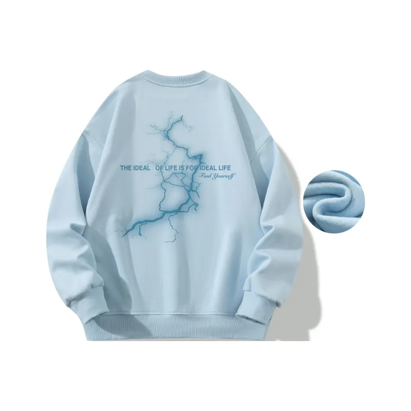 Find Yourself Sweatshirt Unisex White-33