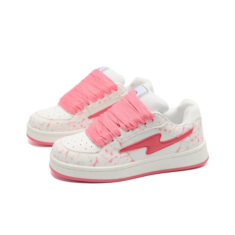 Circle Small Coverage Slip Resistant, Abrasion Resistant, Height Increasing Low Top Skateboard Shoes Unisex-14